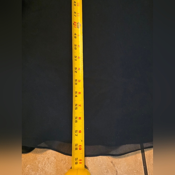 SORELLA VITA Navy One-Shoulder Ruffle Evening Gown - Picture 11 of 13